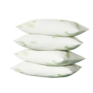 Bedding | 4 Pack Bamboo Pillow | Family | Hotel