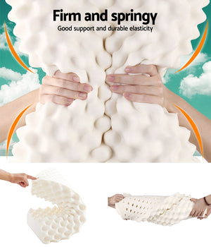 Bedding | Natural Latex Pillow | Twin Pack