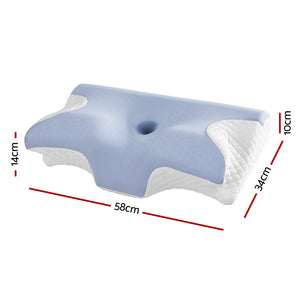 Ergonomic Contour Pillow | Memory Foam | Neck Support