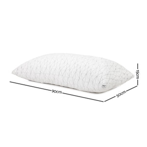 Bedding | Memory Foam Pillow | King Size | Twin Pack