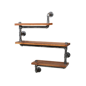 Floating DIY Pipe Shelf | 3 Tiers | IONA