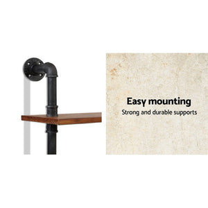 Floating DIY Pipe Shelf | 3 Tiers | IONA