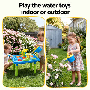 Kids Ride On Digger | Sand & Water Table Sandpit Toy Set