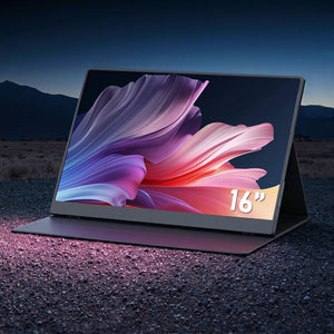 Portable Monitor | 16 Inch | USB-C Travel Display | Black
