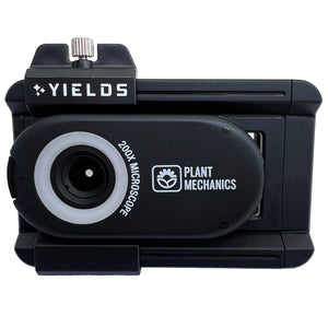 PM YIELDS Microscope 200X | Smartphone Macro Lens Macro Zoom G7 | 12 LED Light + CPL Filter | Rechargeable | Trichomes, Pests & Plant Diagnostics