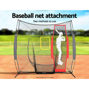 Everfit Baseball Net | Pitching Kit with Stand | Rebound Net | Training Aid