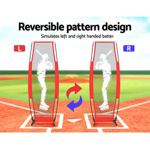 Everfit Baseball Net | Pitching Kit with Stand | Rebound Net | Training Aid