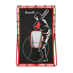 Everfit Baseball Net | Rebound Pitching Kit | Target Hitter | 2 in 1 | Training Aid