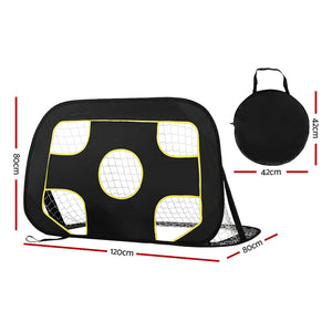 Everfit Football Soccer Goal Net | Baseball Target Rebounder | Training Aid