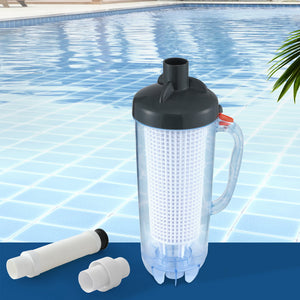 Pool Leaf Canister Cleaner | Suction Catcher | In-ground Swimming Pools