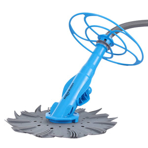 Automatic Pool Vacuum Cleaner | Wall Climbing | Grey