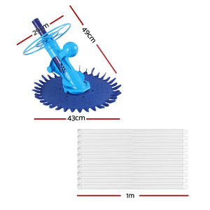 Pool Cleaner | Automatic Vacuum | Swimming Pool Floor Climb Wall | 10M