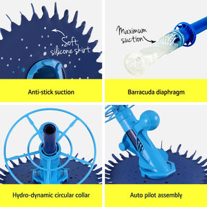 Pool Cleaner | Automatic Vacuum | Swimming Pool Floor Climb Wall | 10M