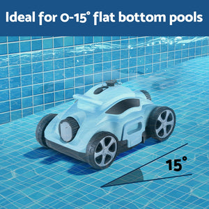 Robotic Pool Cleaner | Automatic Floor Vacuum Robot | Swimming Cordless