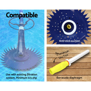 Pool Cleaner | Automatic Swimming Floor Climb Wall Vacuum | 10M Hose