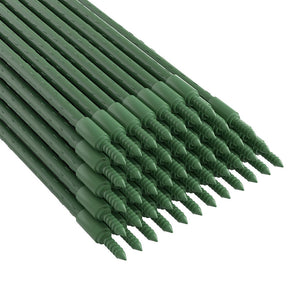 Green Fingers Garden Stakes | Metal Plant Support | 48pcs | 60x1.1cm