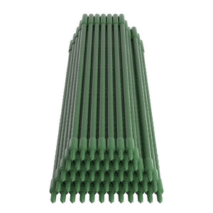 Green Fingers Garden Stakes | Metal Plant Support | 48pcs | 60x1.1cm
