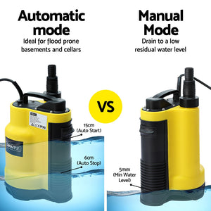 Giantz Garden Water Submersible Pump | 400W | Dirty Bore Sewerage Tank Well Steel