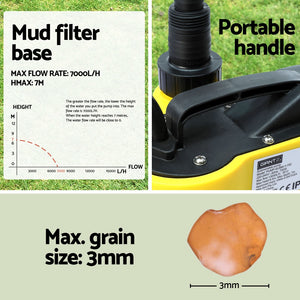 Giantz Garden Water Submersible Pump | 400W | Dirty Bore Sewerage Tank Well Steel