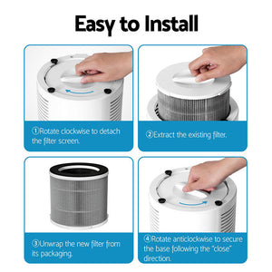 Air Purifier | 3-Layer HEPA H11 Filter | Home Freshener | Carbon PM2.5 Remover