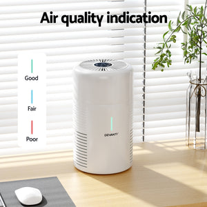 Devanti Air Purifier | HEPA Filter | Home Purifiers | Dust Sensor | PM2.5 Remover