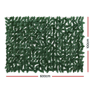 Gardeon Artificial Ivy Privacy Fence Screen Greenery Backdrop Panel for Balcony Patio Garden