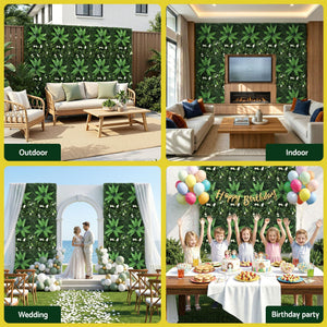 Gardeon 4PCS Artificial Plant Wall Panels 40X60CM Boxwood Panel Leaf Backdrop Backyard Green Decor