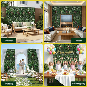 Gardeon Artificial Plant Wall Panels 50X100CM Boxwood Panel Hedge Grass Backdrop Green Decor Backyard