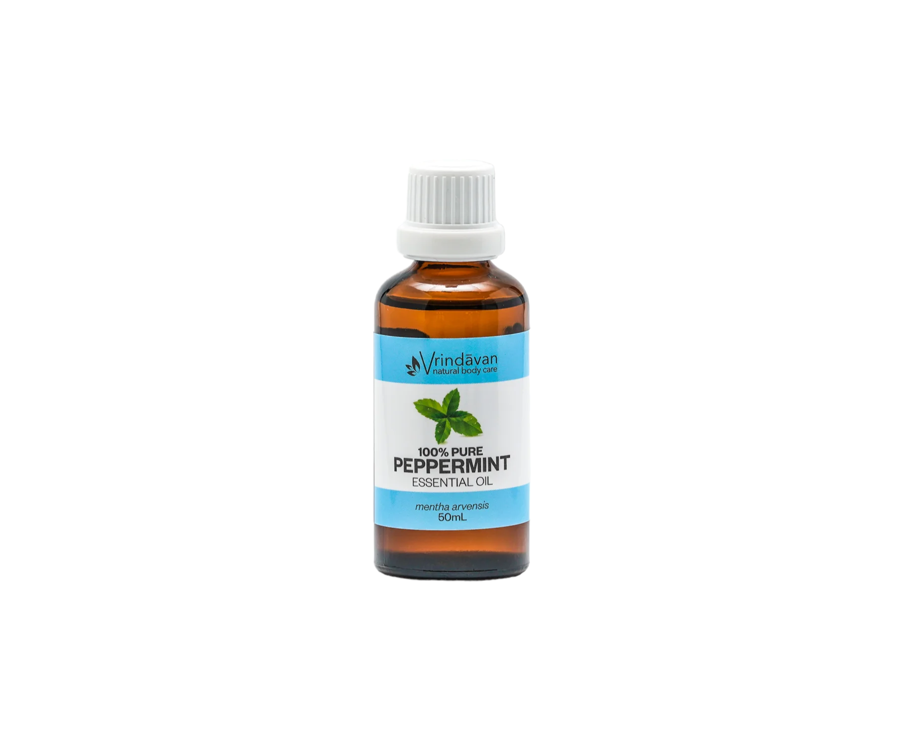 Peppermint 50ml Essential Oil | 100% Pure | Vrindavan