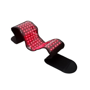 Portable Red & Near-Infrared Light Therapy Belt | 660nm + 850nm (1:2) | Pulsing + Timer + Vibration | 18W | 129×19.5cm