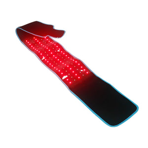 Premium LED Red Light Therapy Belt | 660nm Red & 850nm Near-Infrared | 105 Triple-Chip LEDs | Wearable Body Wrap | 130cm x 18cm