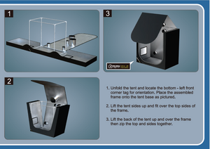 Pro Grow Propagation / Cloning Tent - 70 X 45 X 70CM