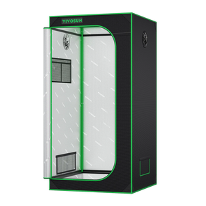 Propagation Grow Tent | 81cm x 81cm x 160cm | 600D Oxford | Lightproof Mylar Lined