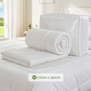Bamboo Quilt | 200GSM | Lightweight Doona | Super King