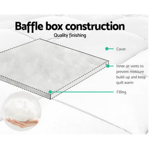 Bedding | 800GSM | Microfibre Bamboo Quilt | Queen