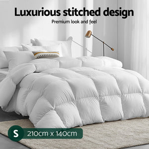 700GSM Duck Down Quilt | Winter Doona | Single