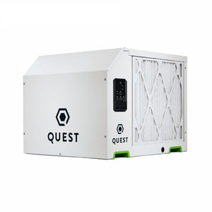 Quest 200 Overhead Dehumidifier (50Hz) | 90L/Day | 3.9 L/kWh Efficient | 500 CFM | MERV 13 Filter | 230V | Commercial Grow & Dry Rooms