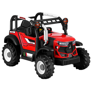 Electric Ride On Car | Off-Road Jeep | Remote Control | 12V Red