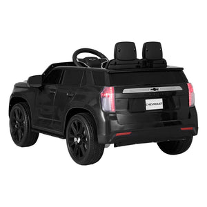 Kids Ride On Car | Licensed Chevrolet Tahoe | Electric Toys | Horn Remote | 12V | Black