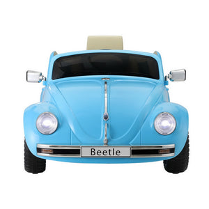Kids Ride On Car | Licensed Volkswagen Beetle | Electric Toys | Horn Remote | 6V | Blue