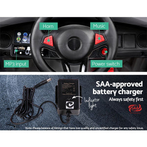 Kids Electric Ride On Car | 12V Battery, Remote Control, MP3, LED