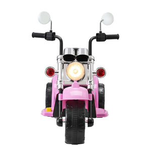 Rigo Kids Ride On Car | Motorcycle Motorbike | Electric Toys | Horn Music | 6V | Pink