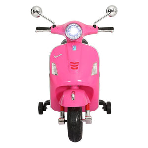 Electric Ride On Motorcycle | Vespa Licensed GTS | Pink