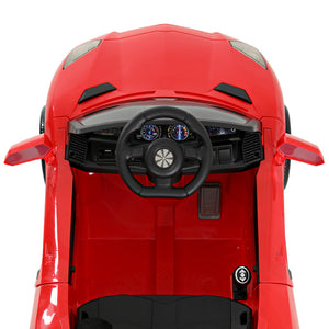 Electric Ride On Car | Ferrari-Inspired Toy Car | Remote Control | 12V Red