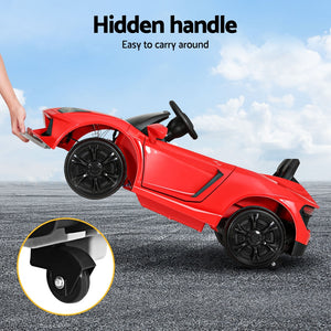 Electric Ride On Car | Ferrari-Inspired Toy Car | Remote Control | 12V Red