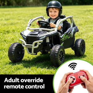 Kids Electric Off-Road Ride On Car | Remote Control, Lights & Music