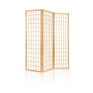 3 Panel Room Divider Screen | 131x179cm | Natural