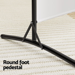 Artiss 3 Panel Room Divider Screen | 260x180cm | Fabric | White