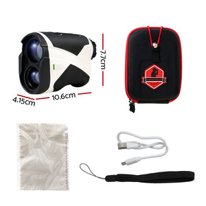 Everfit 700M Golf Rangefinder | Slope On/Off | Vibration Alert | Black