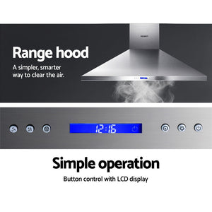 Devanti Range Hood | 1500mm | 150cm | BBQ | Commercial Rangehood